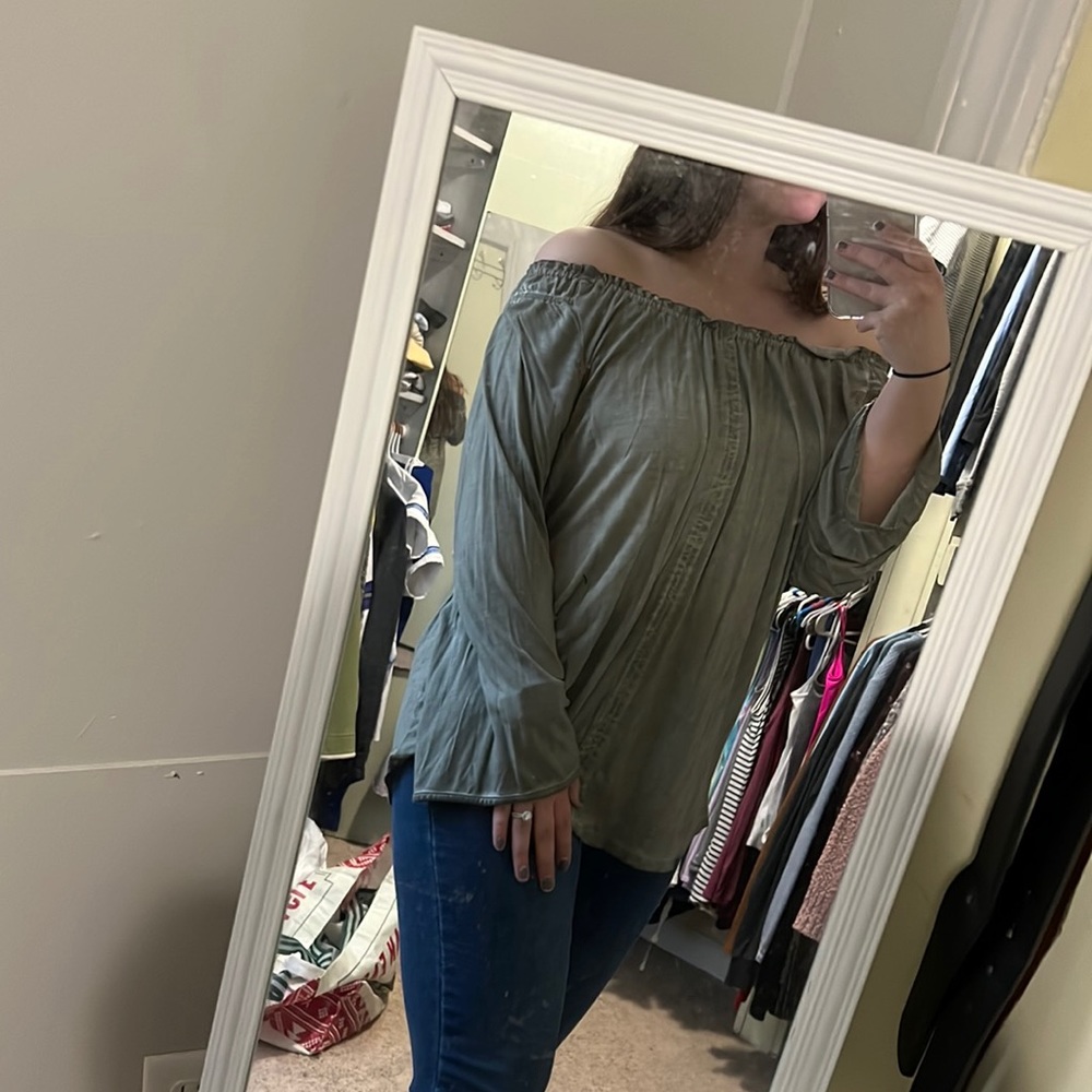 Off the shoulder top